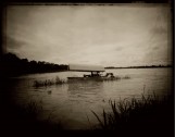 Crawfishing Boat Louisiana 