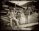 Wayne Barnett, Clint and Carrie Besaley Grey Bull Wy