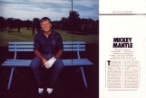 Penthouse Magazine Spread Mickey Mantle